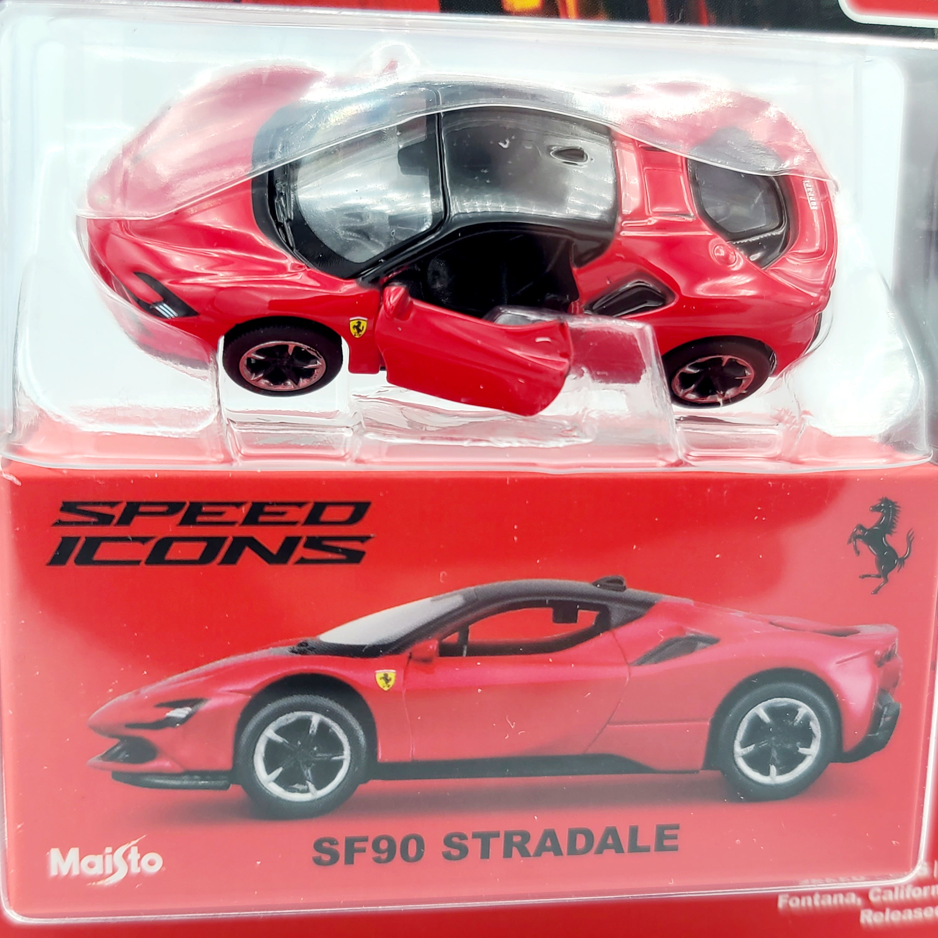 Maisto Ferrari SF90 Stradale - 1:64 scale (2024 Maisto Speed Icons)